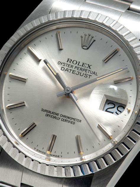 rolex datejust from 1986|rolex 16030 production years.